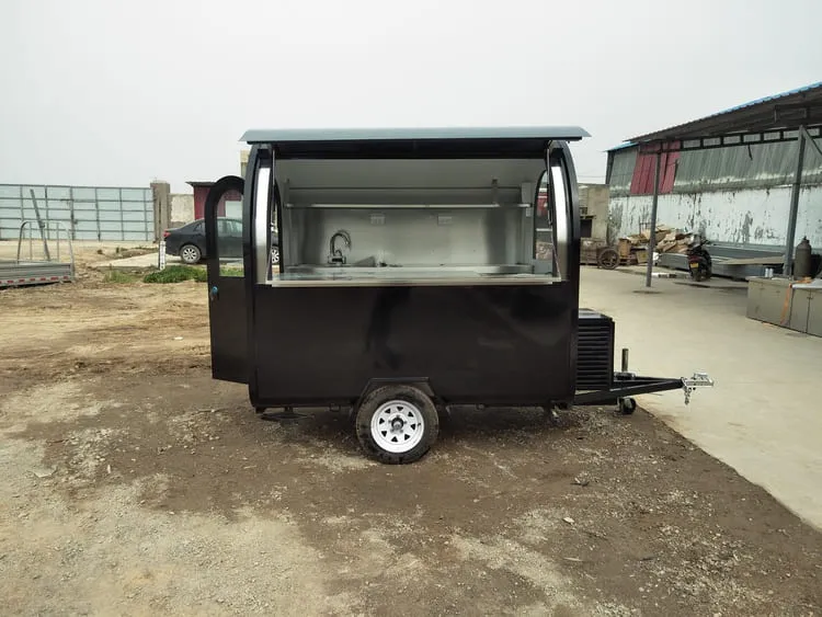 vintage ice cream trailer in stock