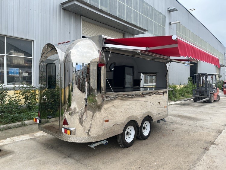 13ft custom airstream food truck for sale